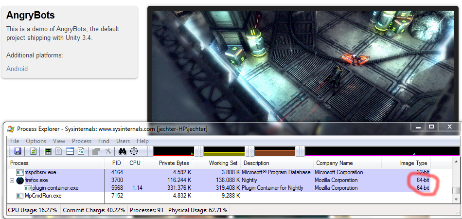 Windows 64-bit plugin screenshot