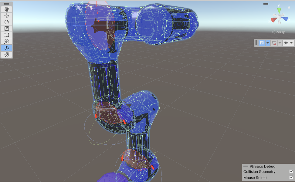 Blue robotics arm