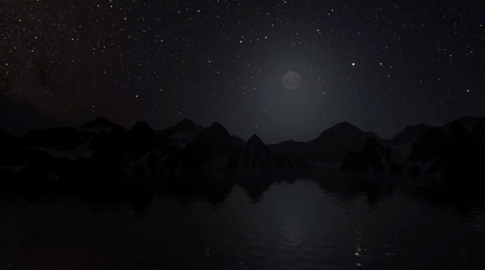 To expand on environment lighting, you can now include a new HDRP night sky in your time-of-day scenario.