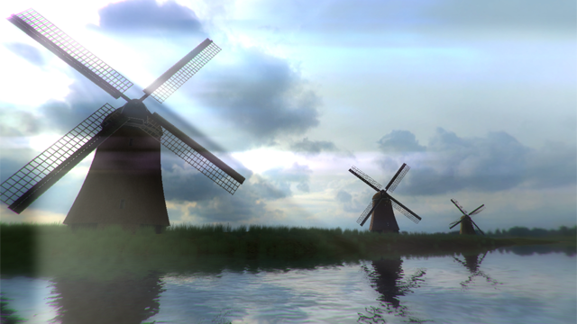 windmills with new image effects