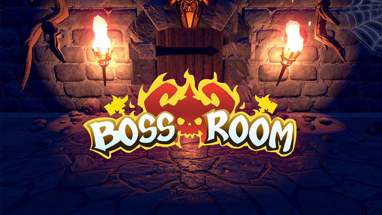 Boss Room Title Screen