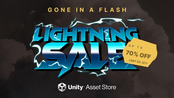 Asset Store Lightning Deals promo