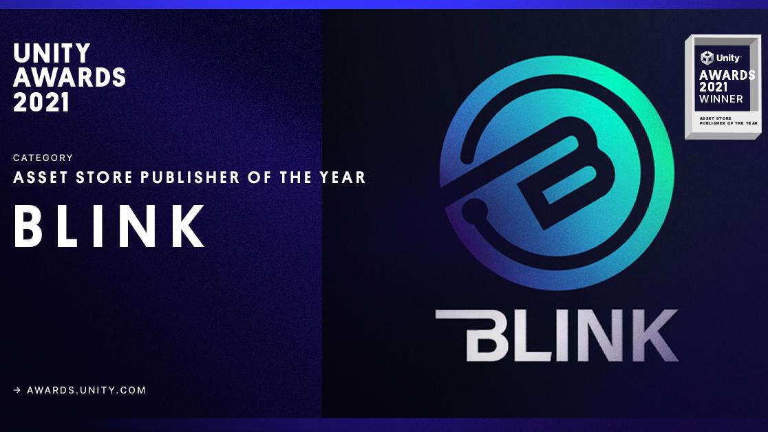 Asset Store publisher of the year: Blink