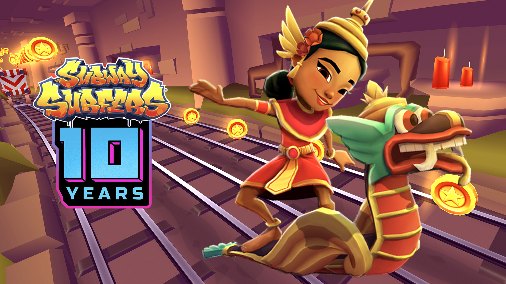 Play The Subway Surfers on  Music