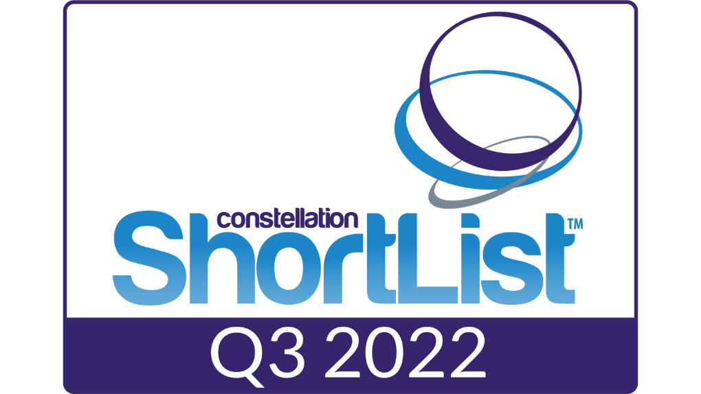 Image of the Constellation ShortList Q3 2022 badge icon