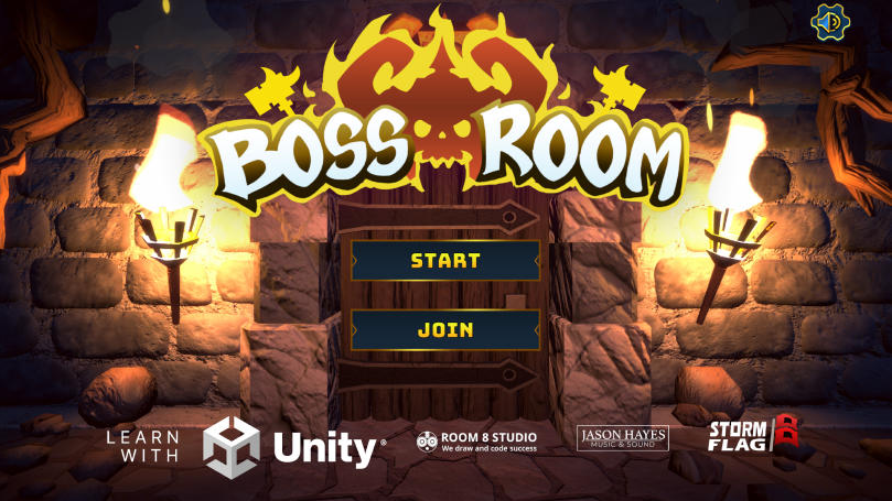 The Boss Room shows a specific approach to creating and networking in Unity for a small-scale co-op game.
