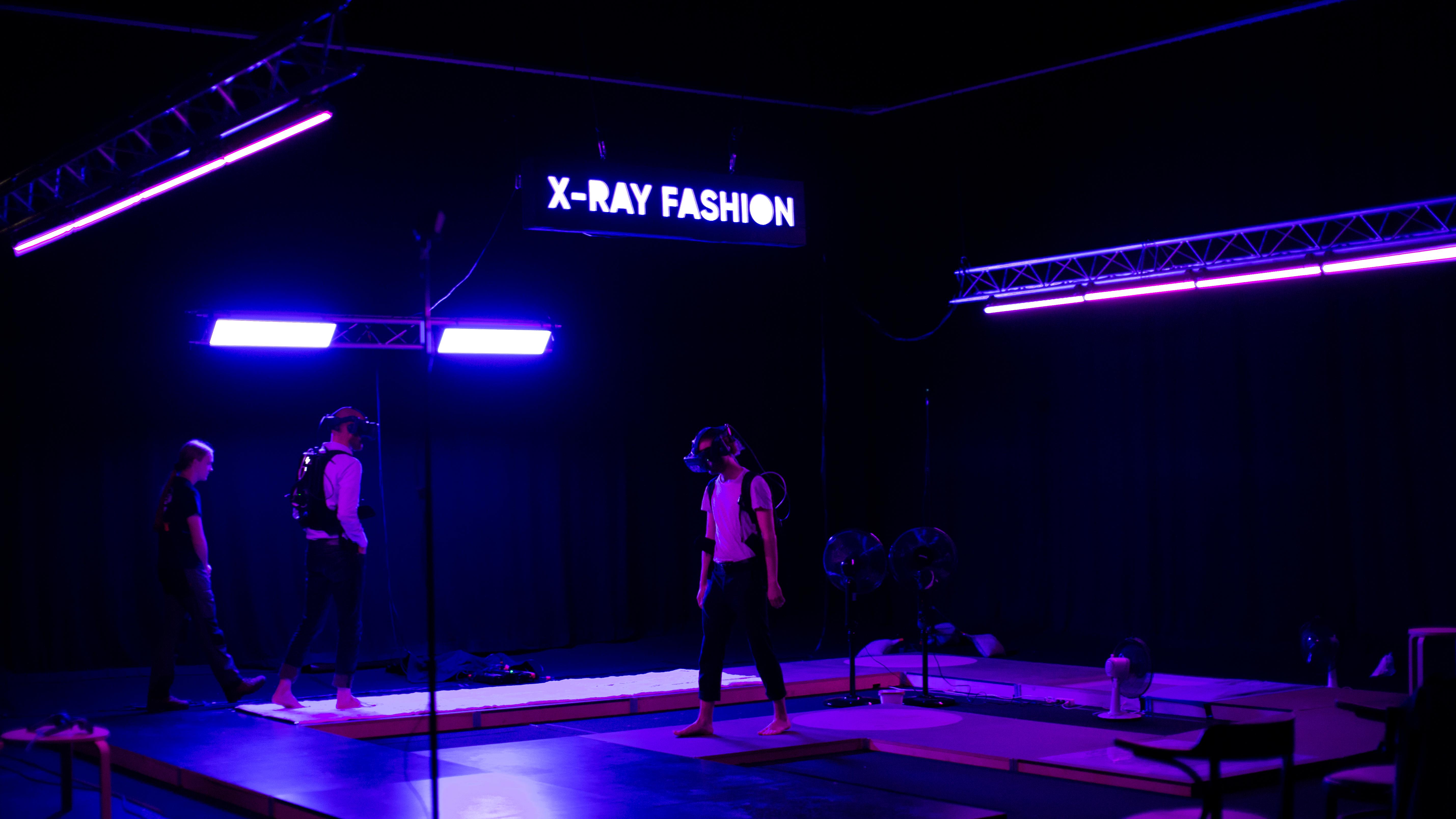 Still from VR documentary X-Ray Fashion