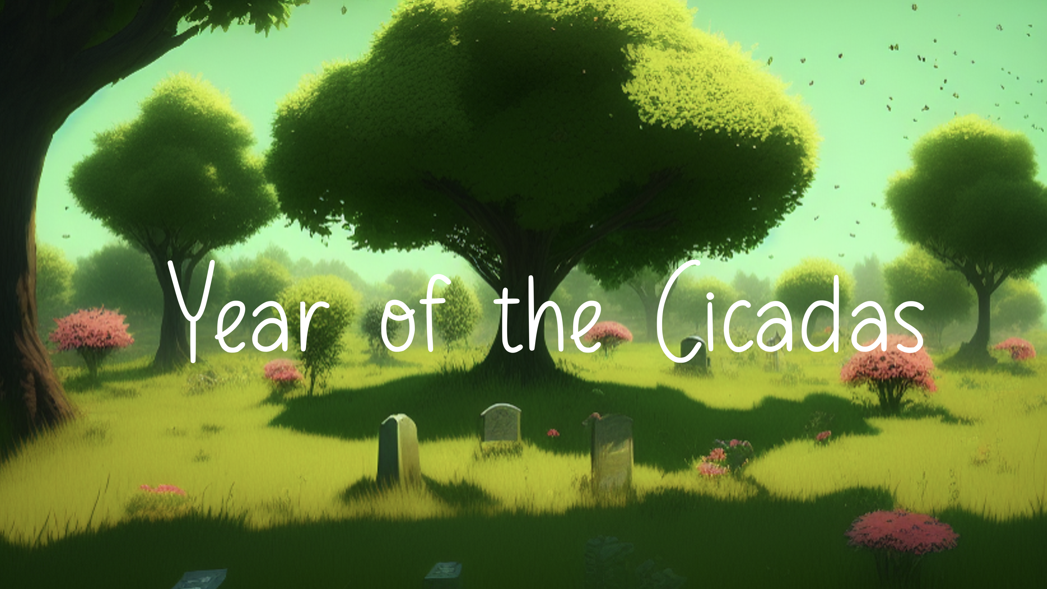 Promotional image for Year of the Cicadas, a VR experience