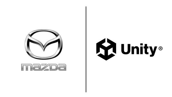 Mazda and Unity logos