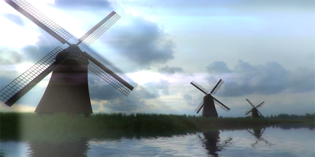 windmills with new image effects