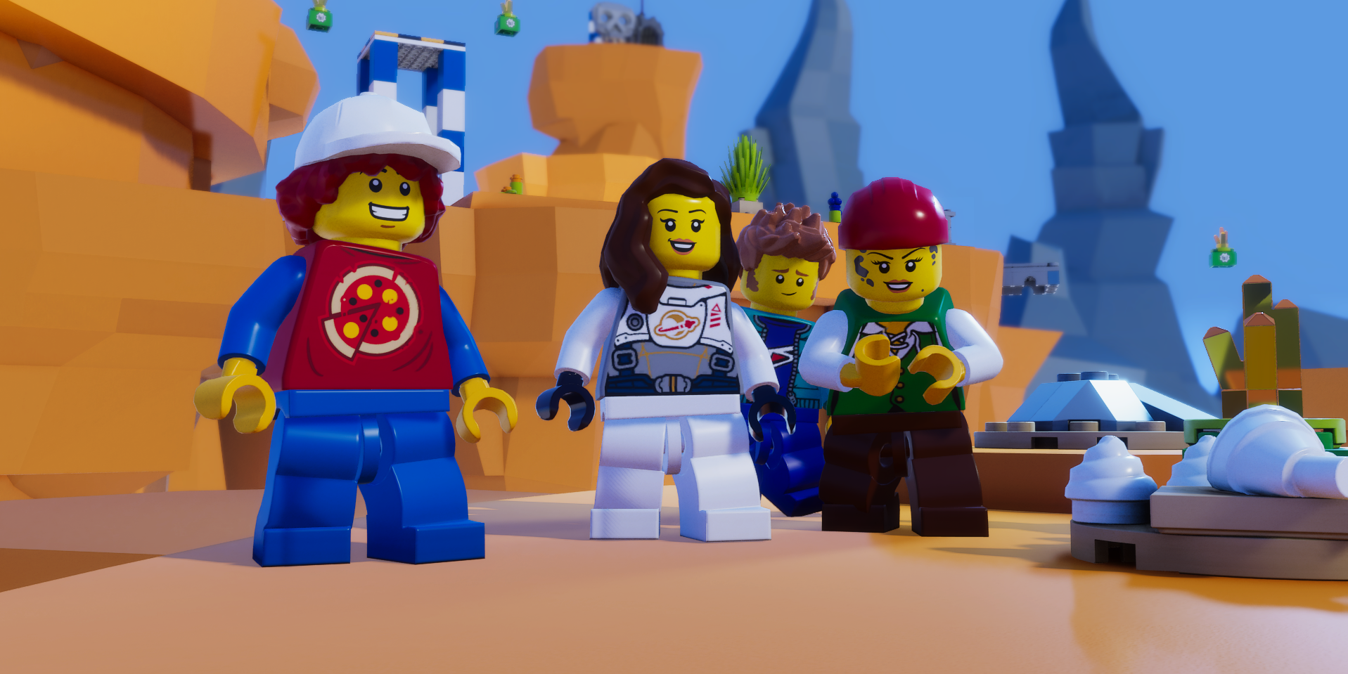 How I want the default designs of some of the characters in LEGO