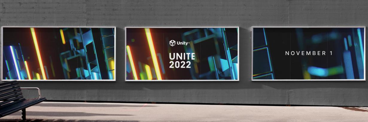 Unite 2022 event promotional image, blog hero (version two)
