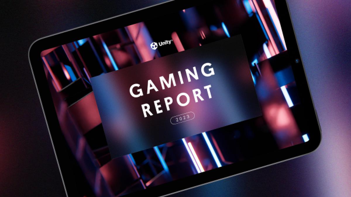 More insights from the 2023 Unity Gaming Report